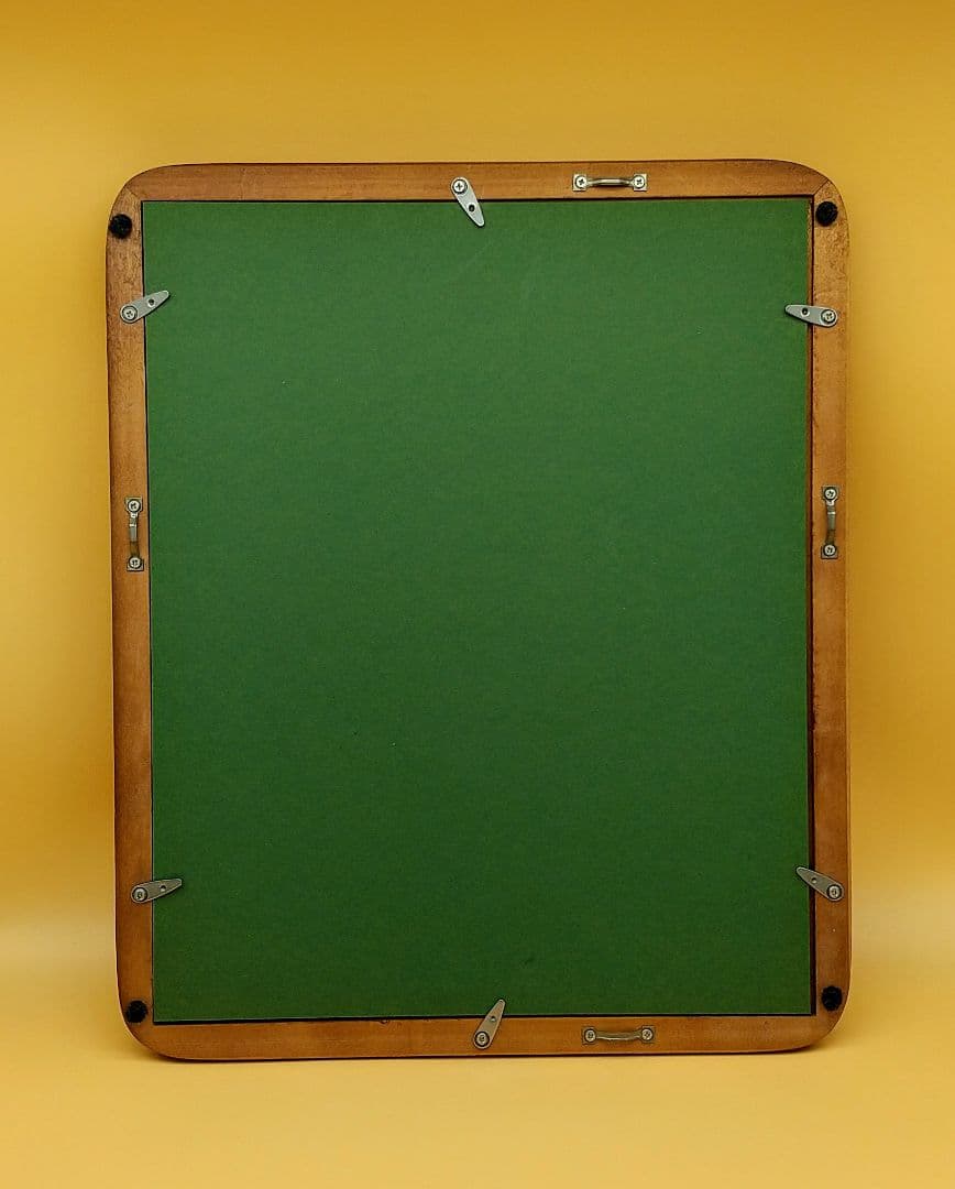 東大寺長老 清水公照 絵ハガキ 直筆 「閻魔」額装