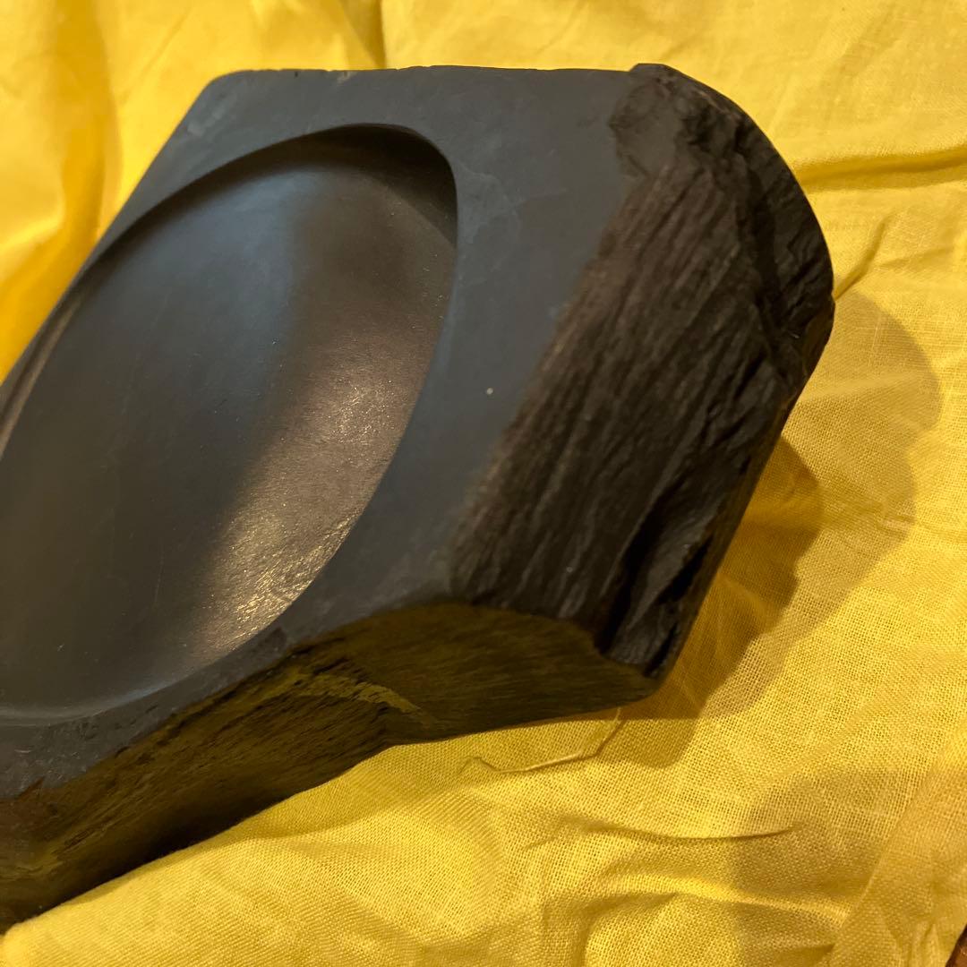 高島虎斑石硯　すずり