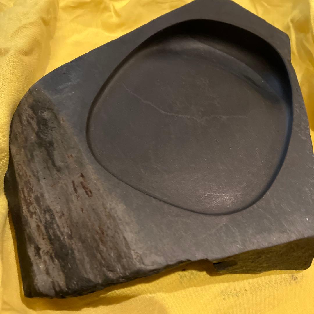 高島虎斑石硯　すずり