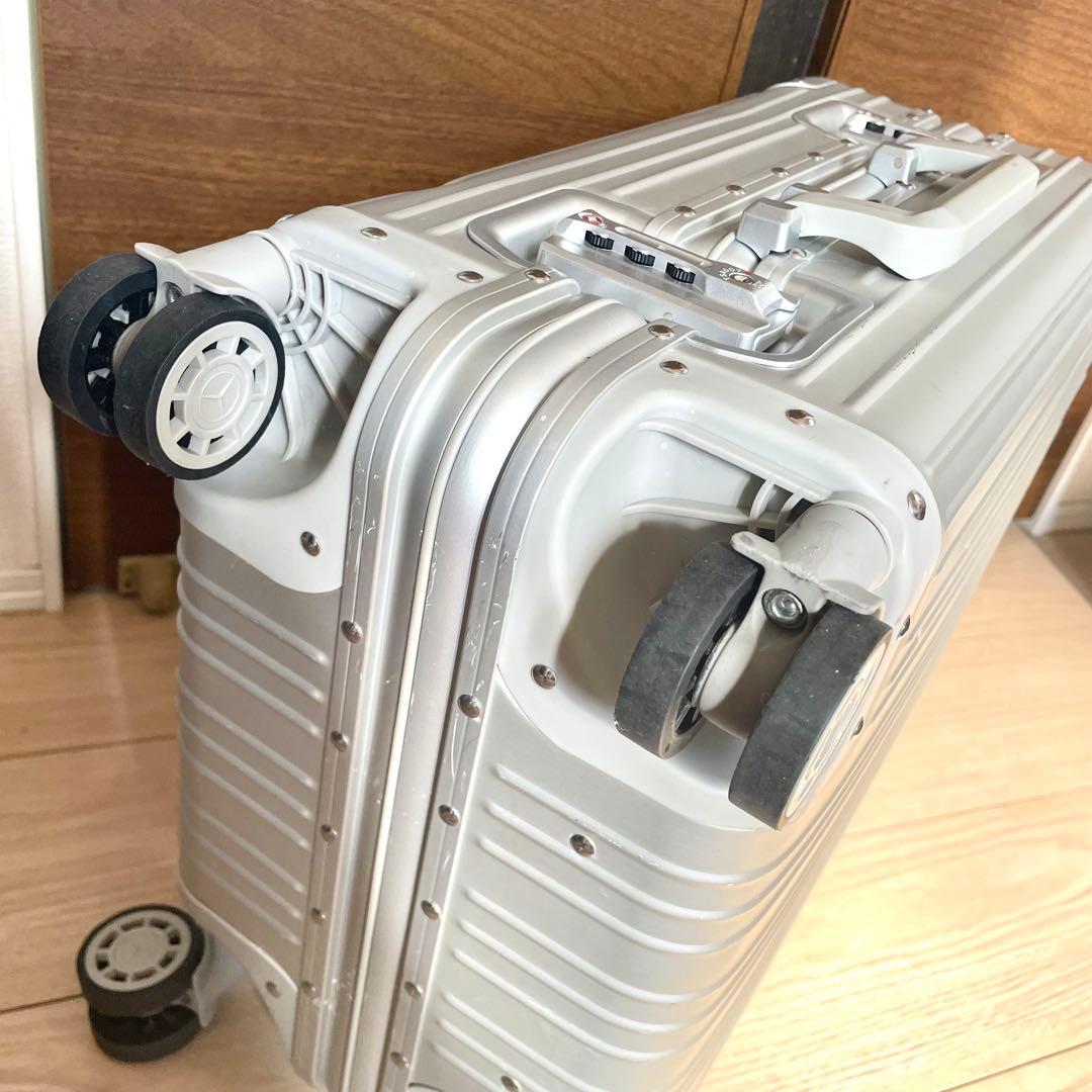 メルセデスベンツ オリジナル アルミ スーツケース 32L TSAロック 機内可