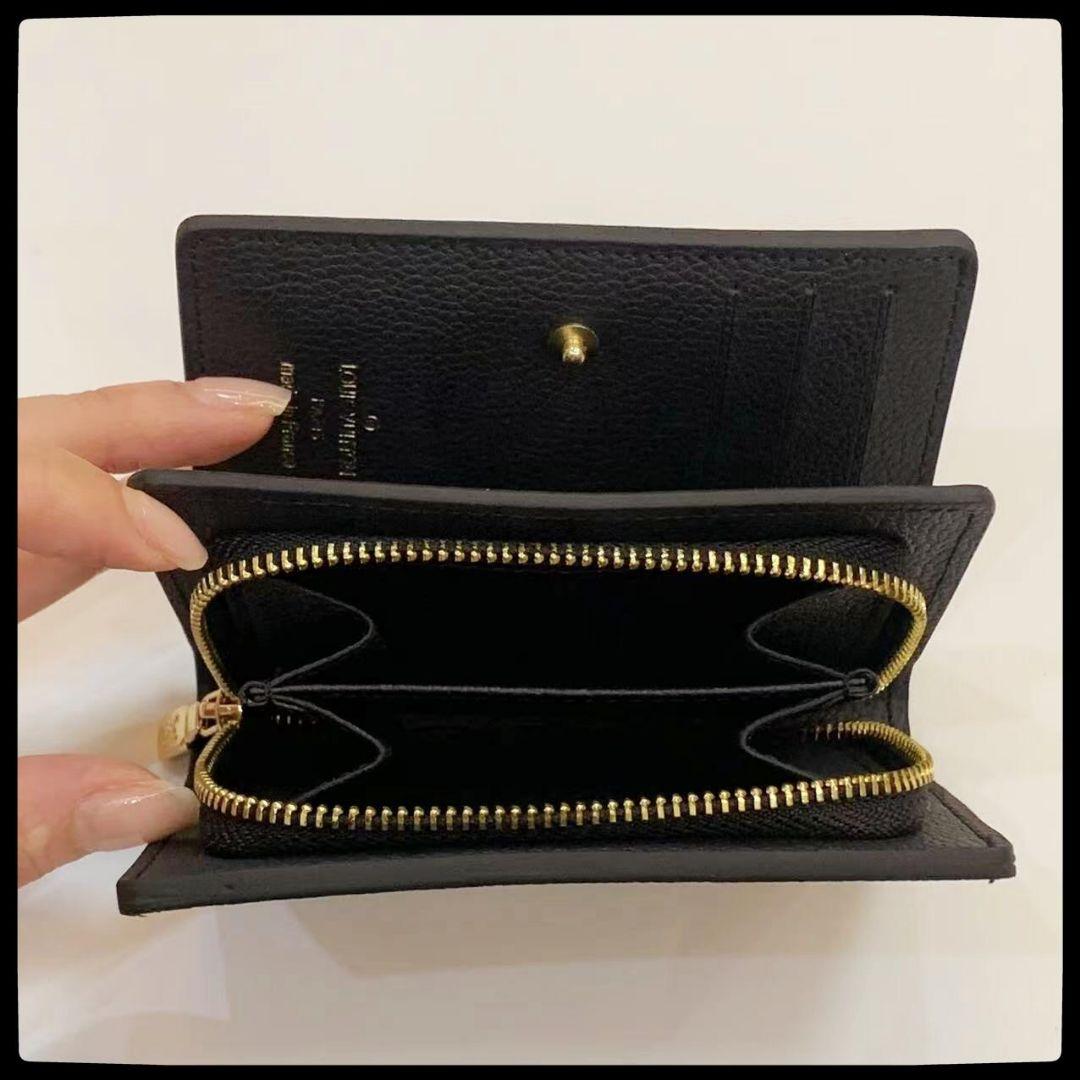 【箱付き】 二つ折り財布 ブラック