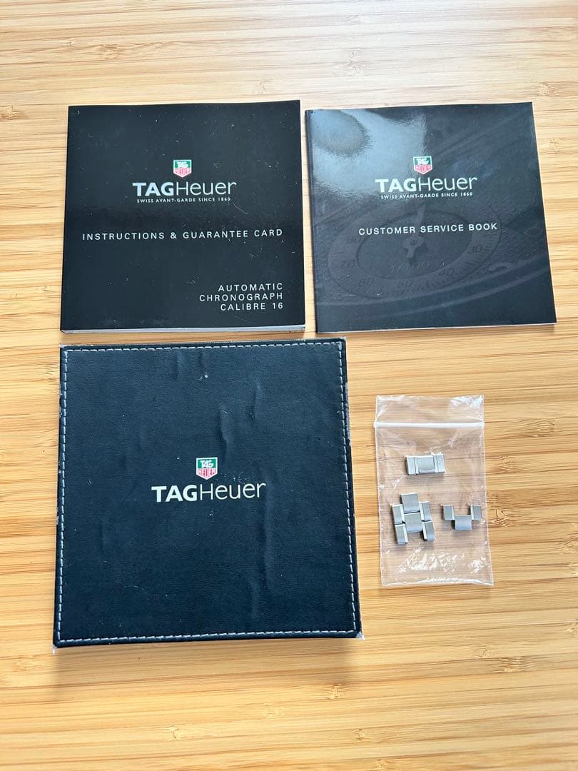 タグホイヤー　カレラCV2010自動巻きクロノグラフ時計 ブラック