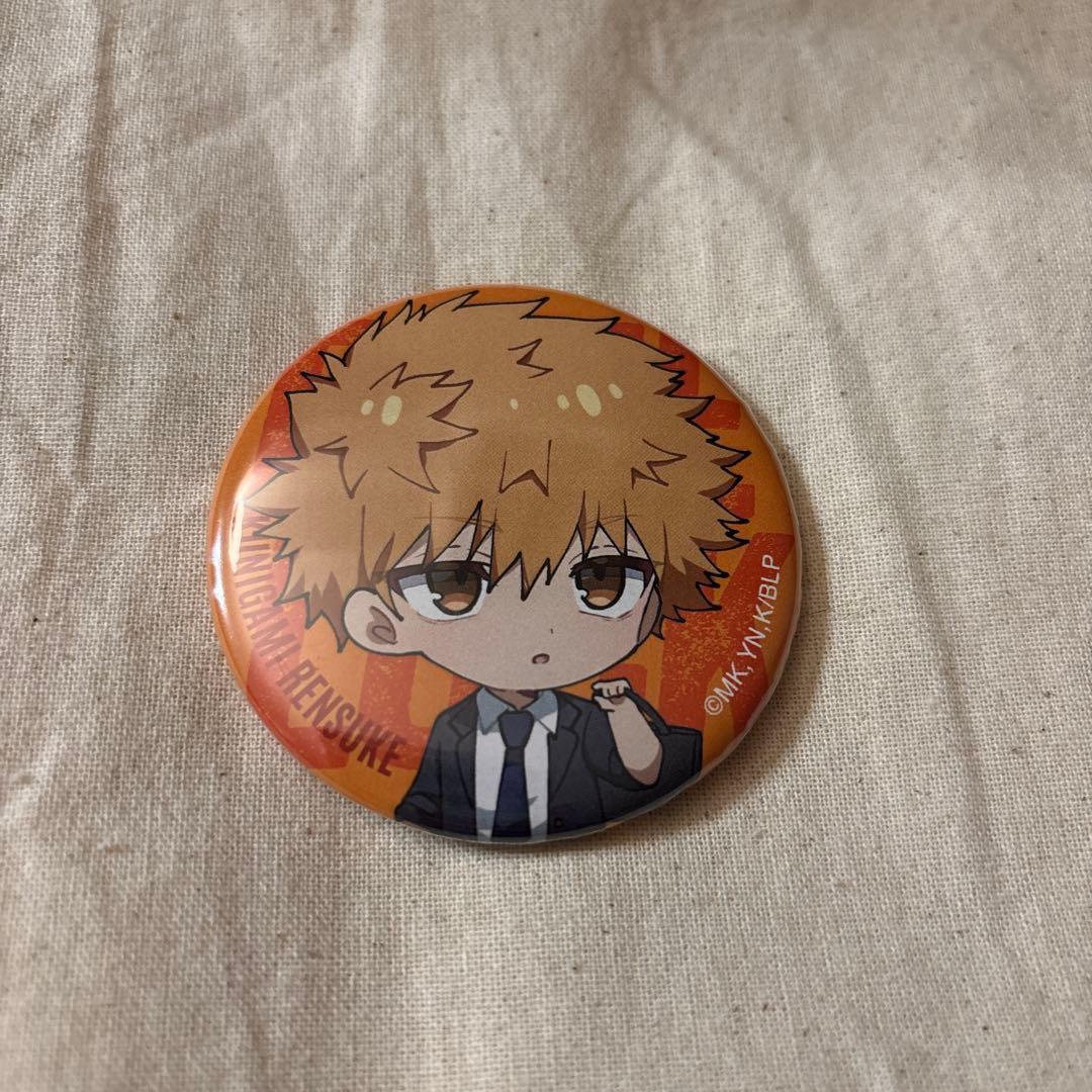 ブルーロック ベースヤードトーキョー 缶バッジ ミニキャラ 國神錬介