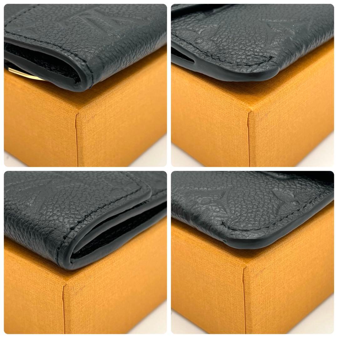 【美品】　ルイヴィトン　ポシェットクレ　アンプラント　ブラック　ケース