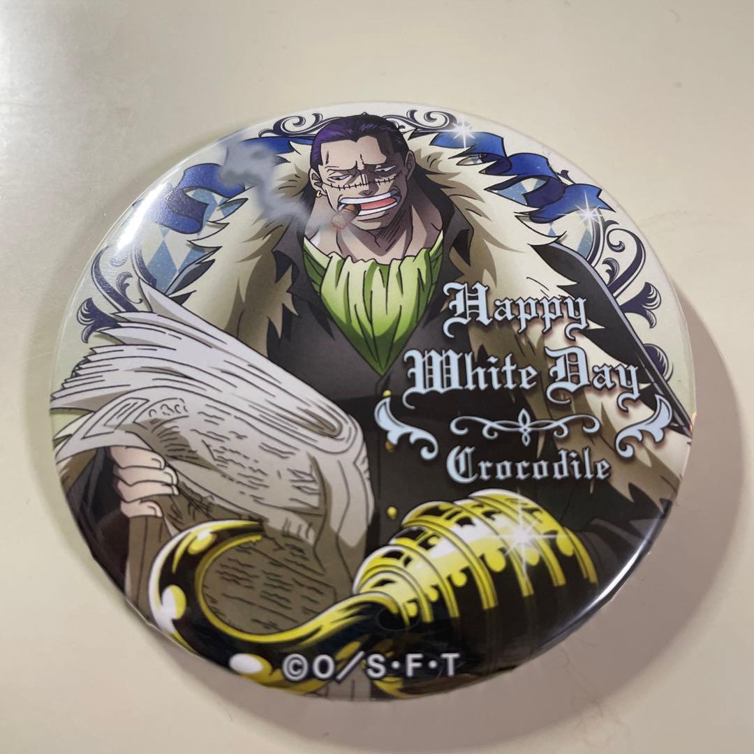 ワンピース 缶バッジ オールフェイス ミートザワンピース クロコダイル