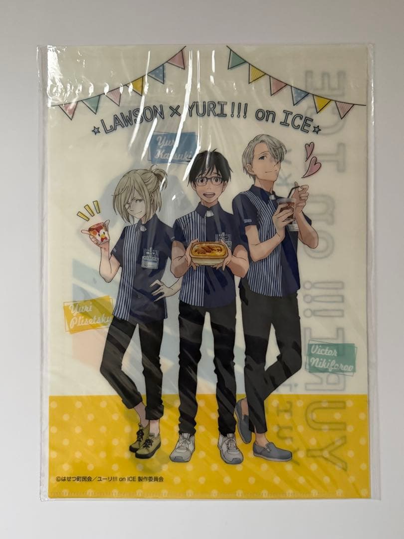 ユーリ!!! on ICE クリアファイル - メルカリ
