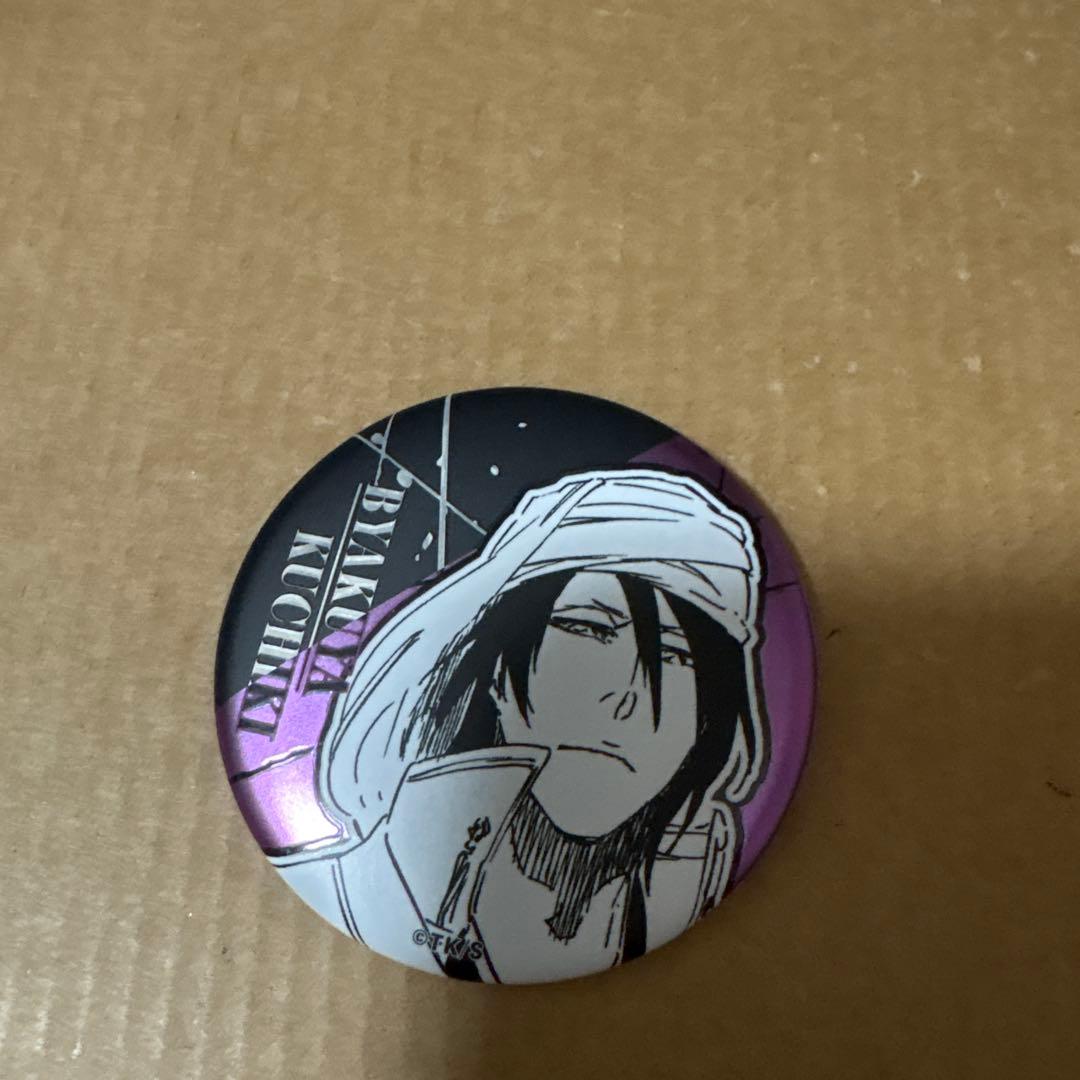 BLEACH 朽木白哉 デコレクション缶バッジ - メルカリ