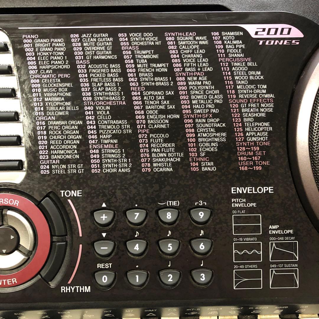 CASIO キーボード 電子ピアノ CTK-631　61鍵盤　（458）