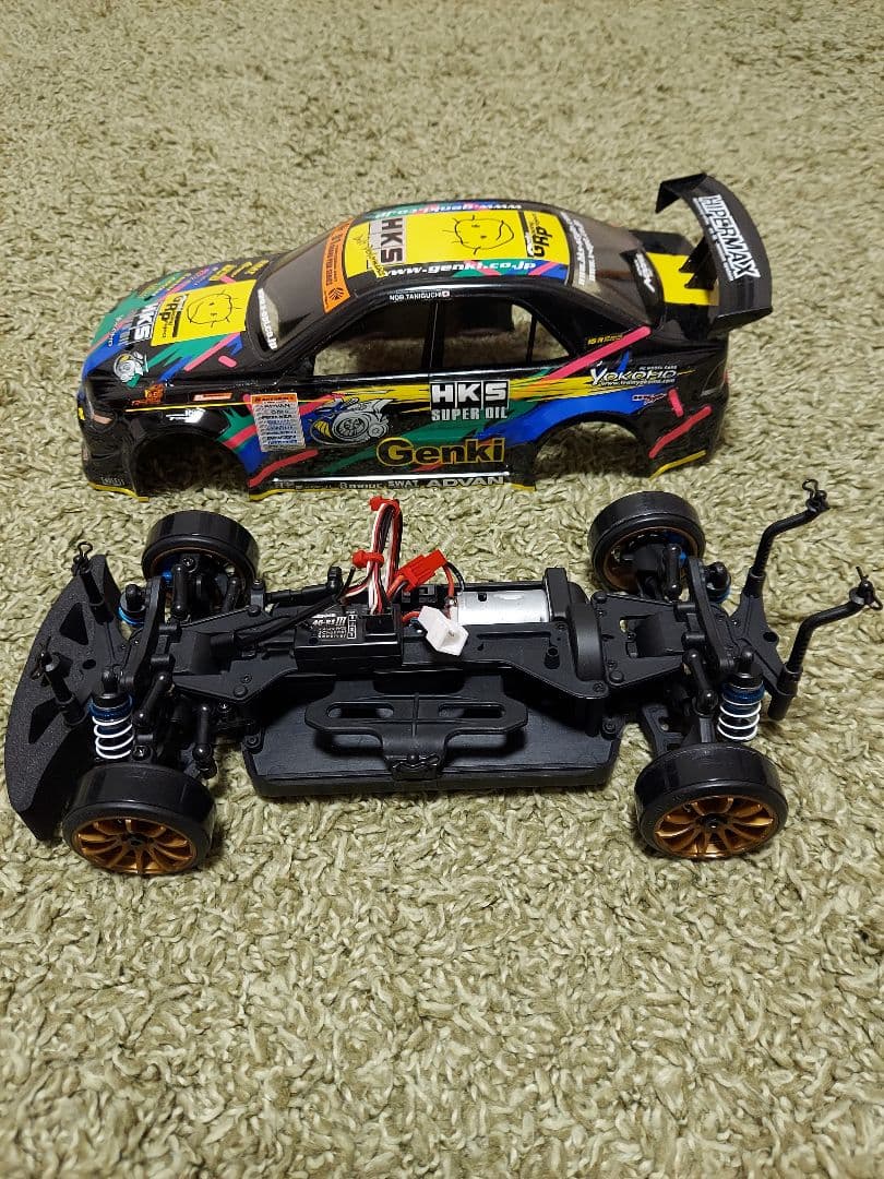 ホビーラジコン Yokomo DRIFT PACKAGE mini HKS RP IS220-R