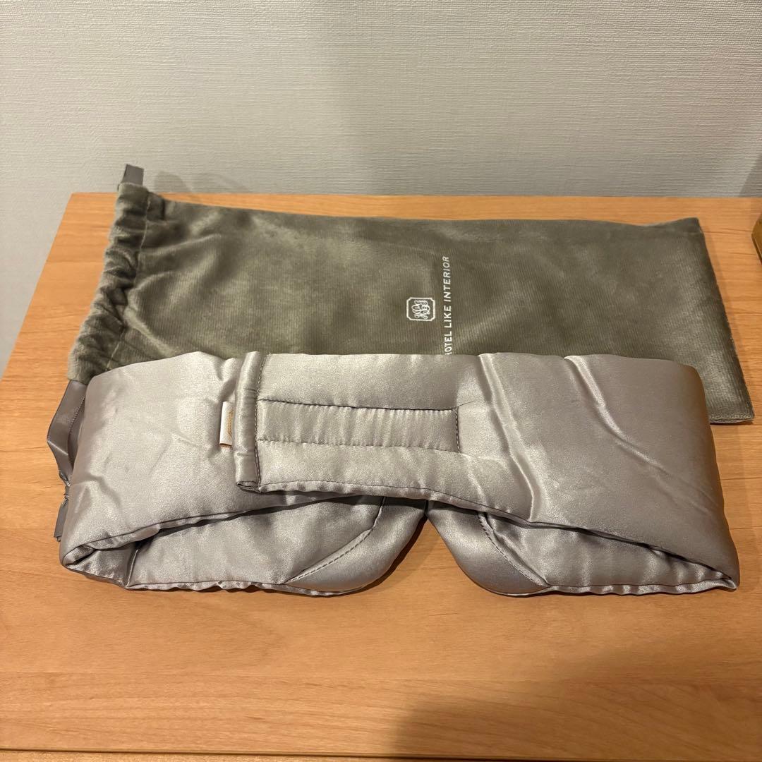 HOTEL LIKE INTERIOR 19匁シルクアイマスク フォグ