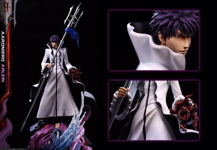 BLEACH 黒衣少年図 アーロニーロ1/8ガレージキット ガレキ スタチュー①