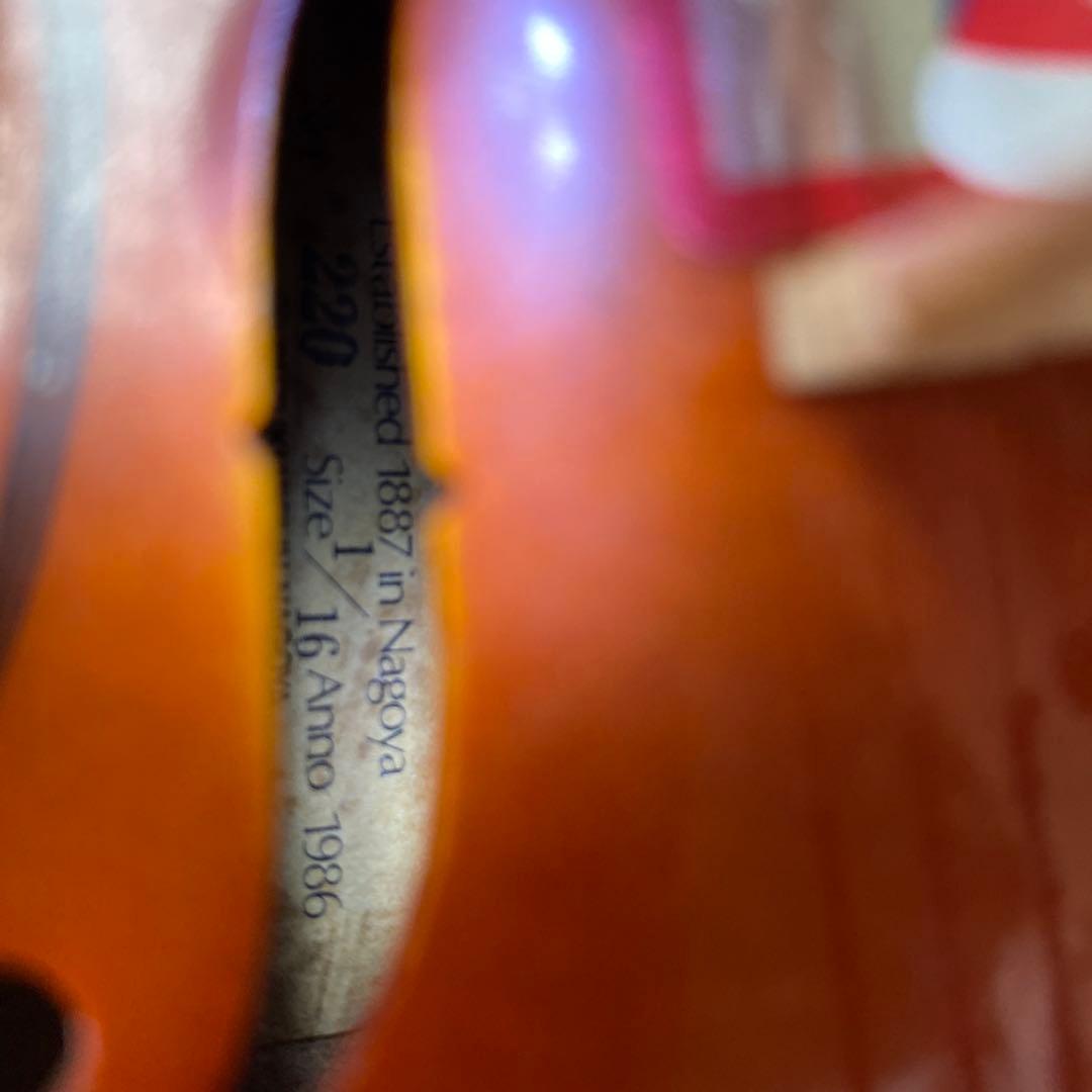 Suzuki バイオリン1/16とケース