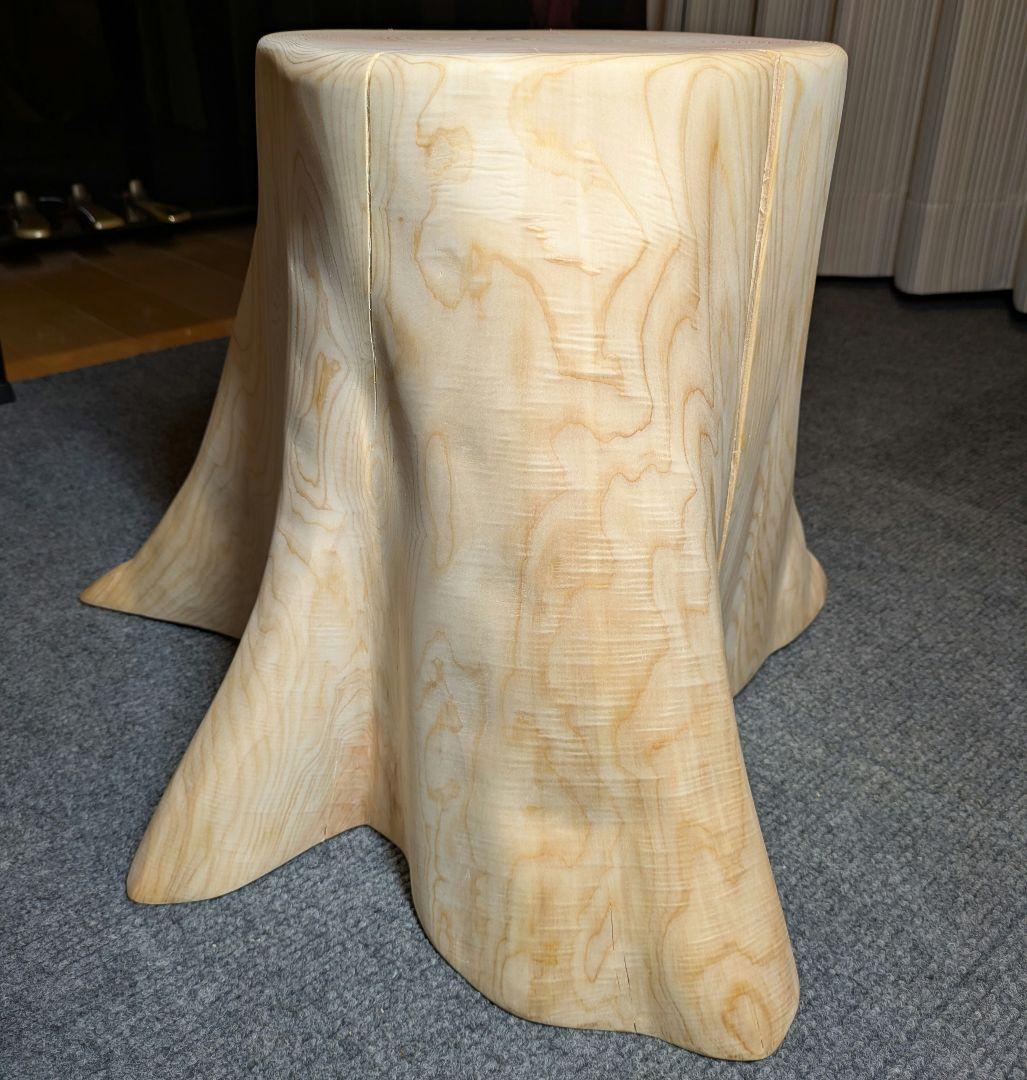 檜　切り株　丸太　椅子　スツール　 高さ約31㎝