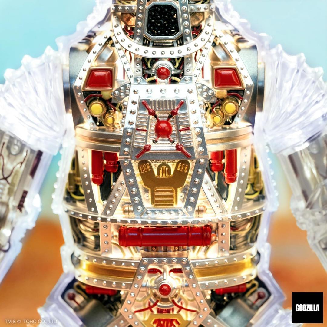 スーパー7 メカゴジラ クリアver 東宝 ゴジラ 特撮 新品 super7 - メルカリ