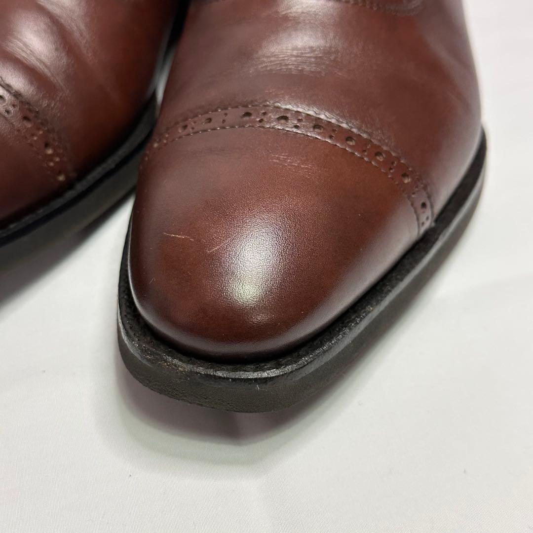 美品☆定価6万円☆ユニオンインペリアル☆革靴☆ブラウン☆U2006☆181