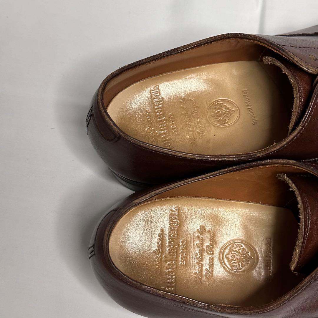 美品☆定価6万円☆ユニオンインペリアル☆革靴☆ブラウン☆U2006☆181