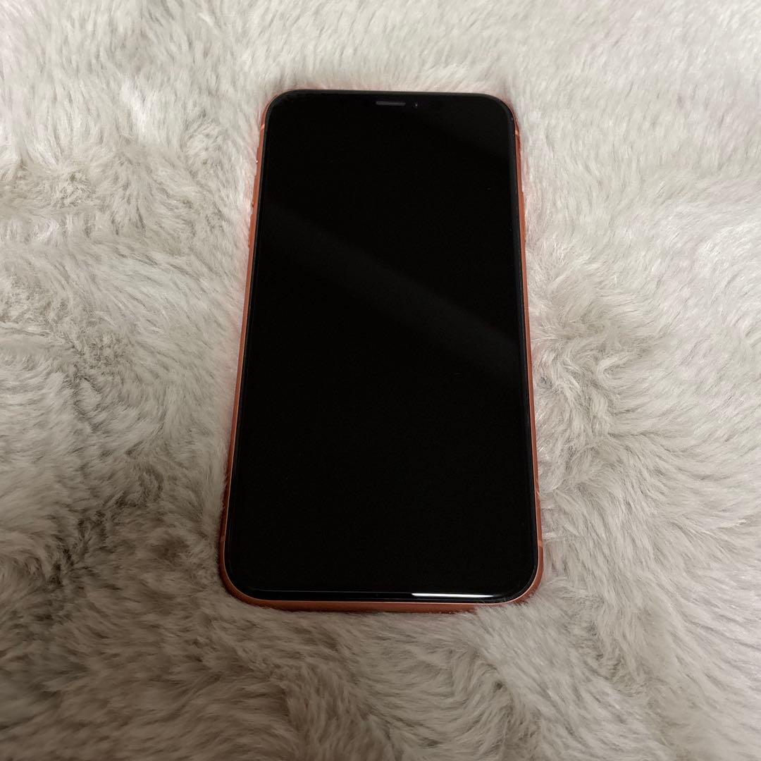 ジャンク品】iPhone XR 本体 64GB SIMフリーコーラル