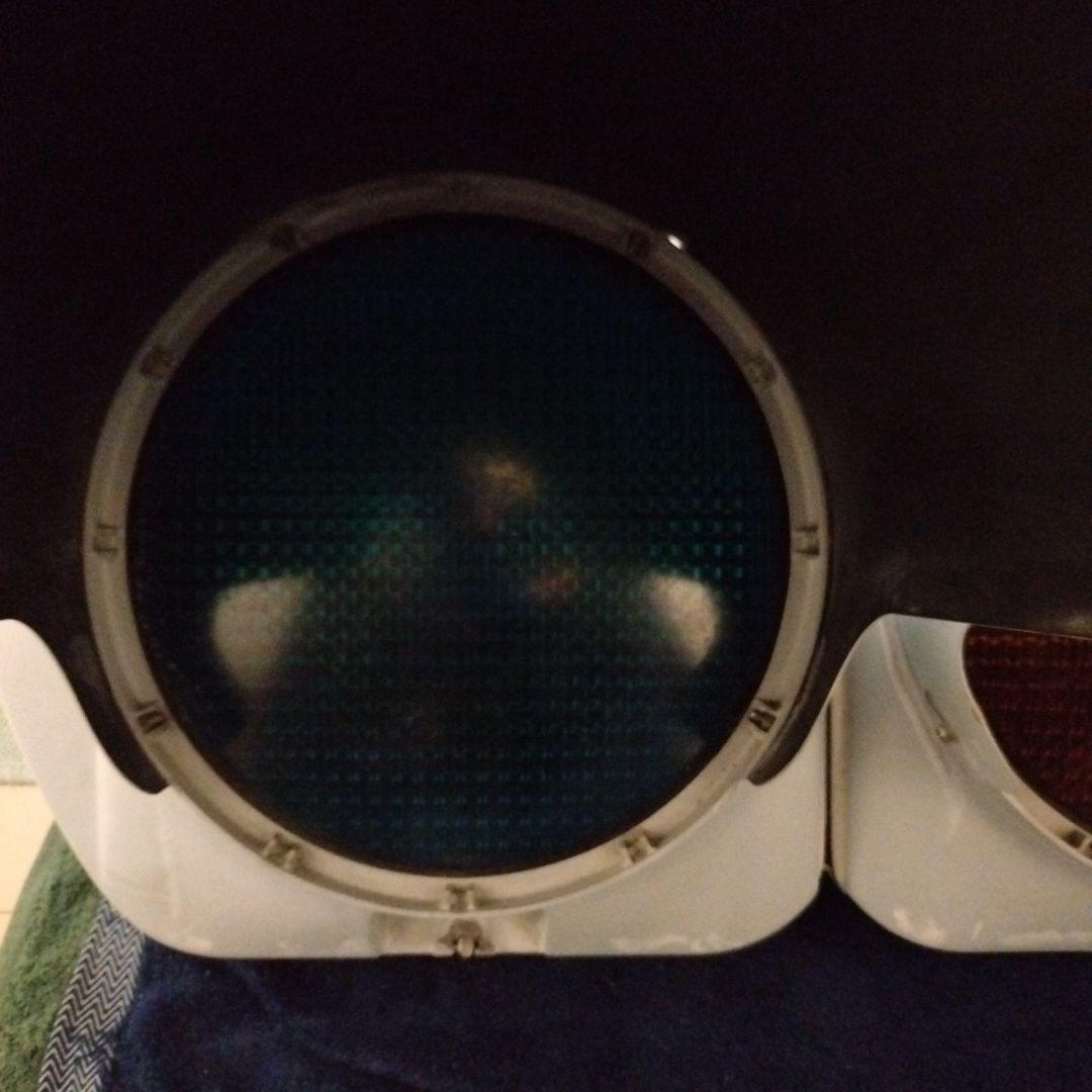 信号機本物小糸工業製の車両信号機西日対策レンズロングフード