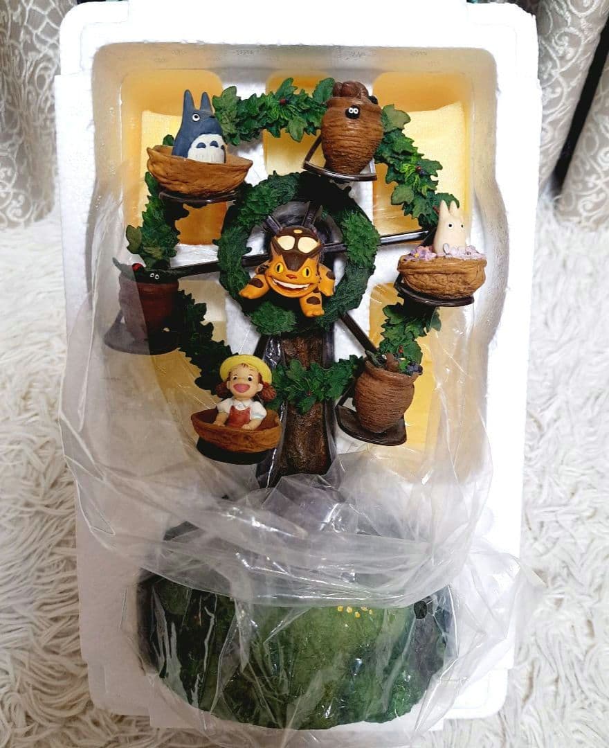 超美品　箱付き　となりのトトロ　　かんらんしゃ　オルゴール　観覧車　森の遊園地