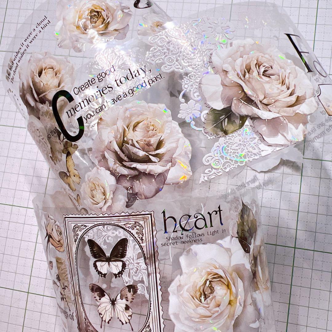 M122】 海外マステ(PETテープ) 1ループ約100cm おすそ分け - メルカリ