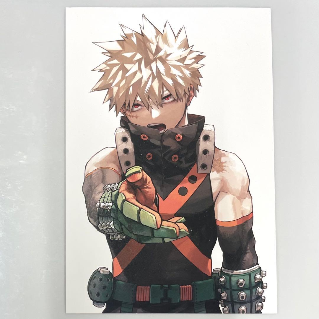 僕のヒーローアカデミア 爆豪勝己 ポストカード 42巻 特典 ヒロアカ