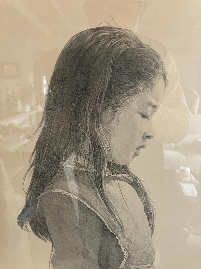 藤井　勉　作　亜希子　版画（リトグラフ） 藤井勉作亜希子版画（リトグラフ）