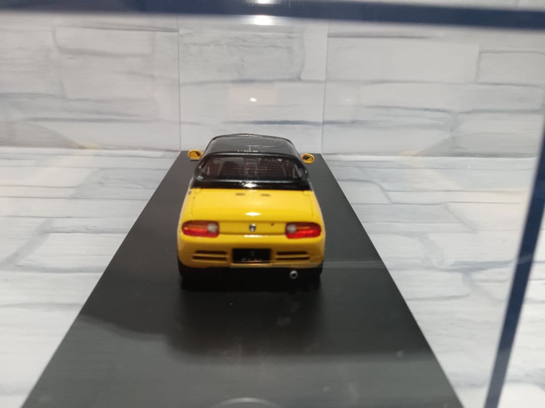 1/43 ホンダ　ビート　PP1 ハードトップ　ミニカー　カーニバルイエロー