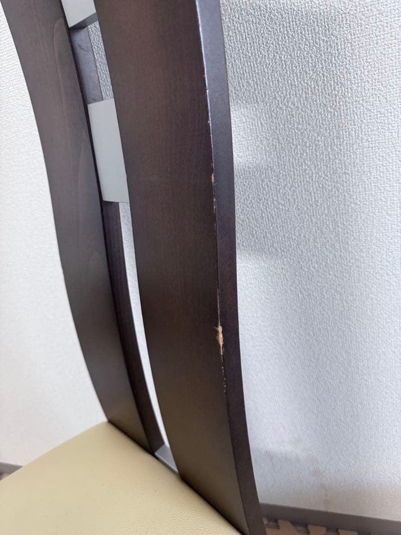 ダイニングテーブル 5点セットダークブラウン　インテリアコア※取りに来れる方優先