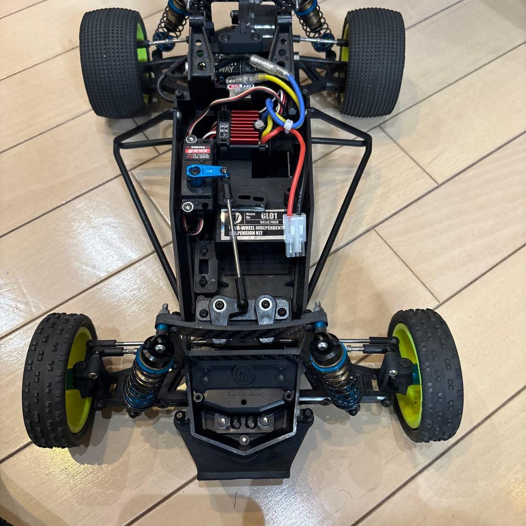 タミヤ グラスホッパー グラッホラボ 4独キットキャンディグリーン