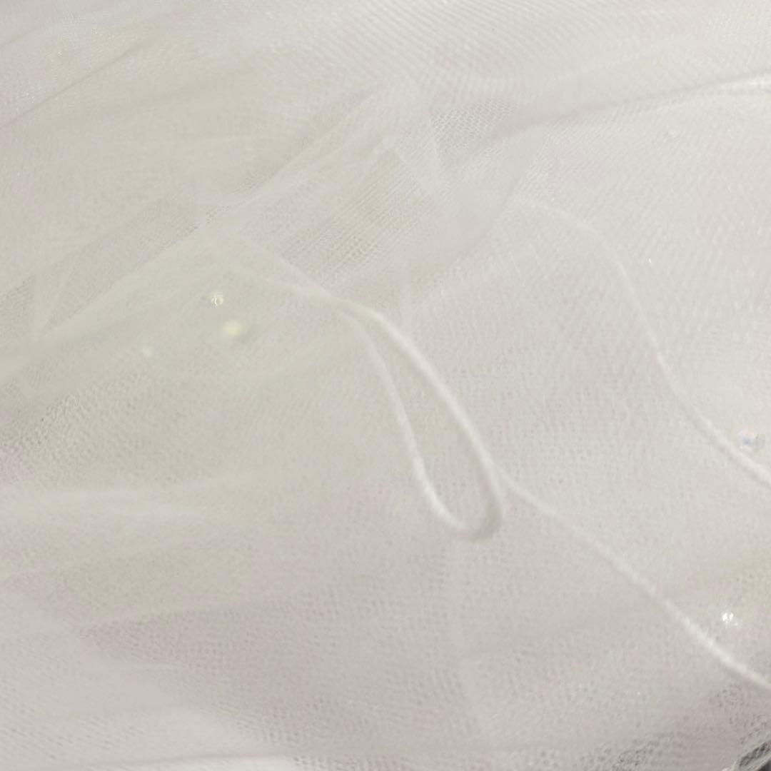 【りんご様】ベール キラキラ チュール シフォン ラメ ベールダウン 結婚式