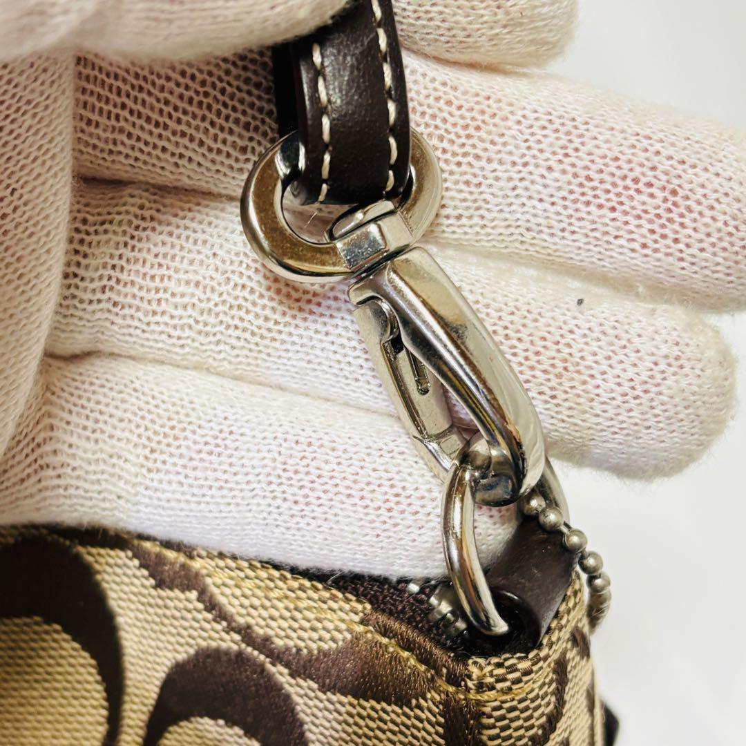 COACH シグネチャー 6094 アクセサリーポーチ ショルダーバッグ