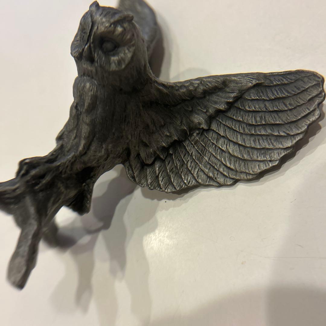 極造形美⭐︎FM社製 フクロウ アンティーク 置物