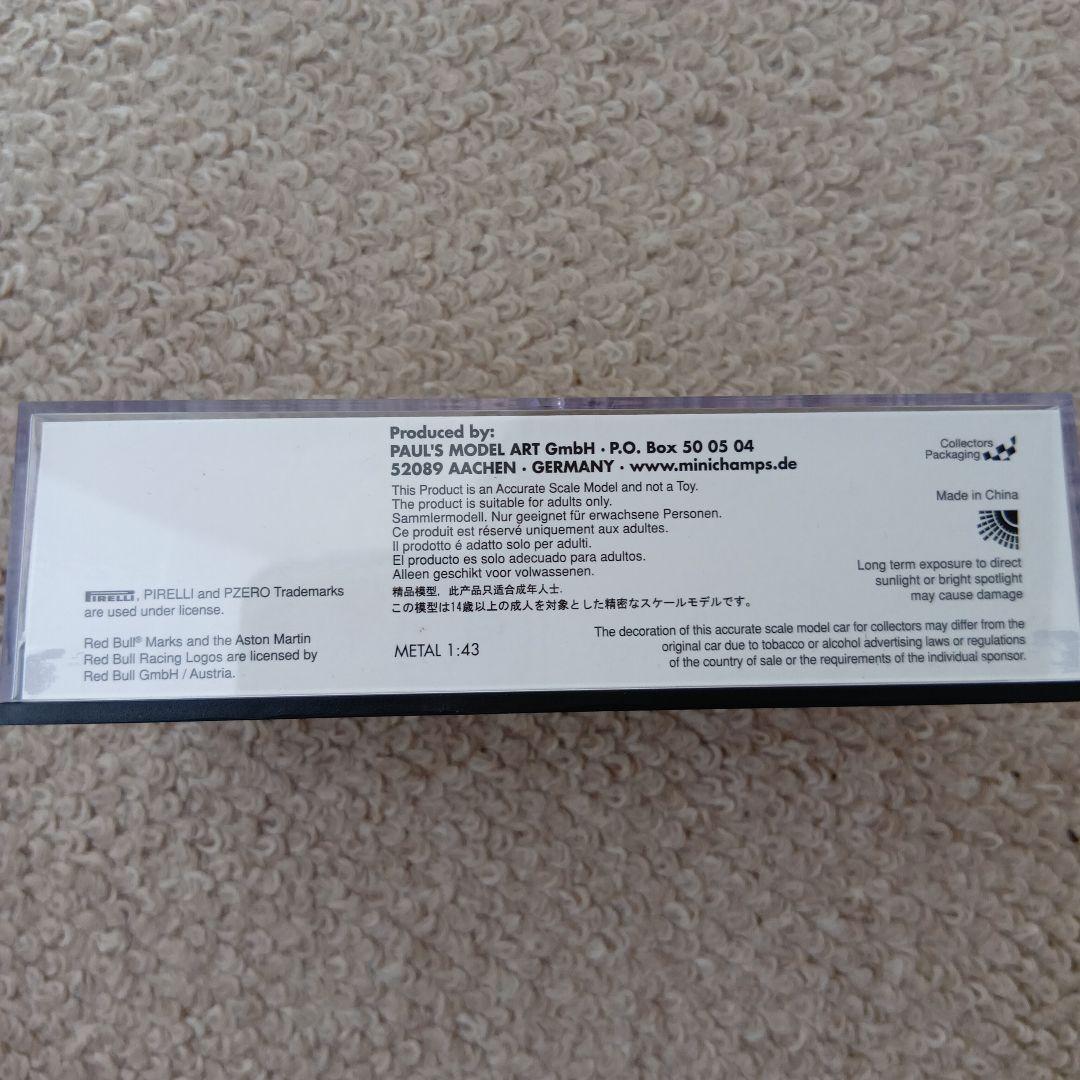 【新品】最終値下げMINICHAMPS　レッドブルF1 2019
