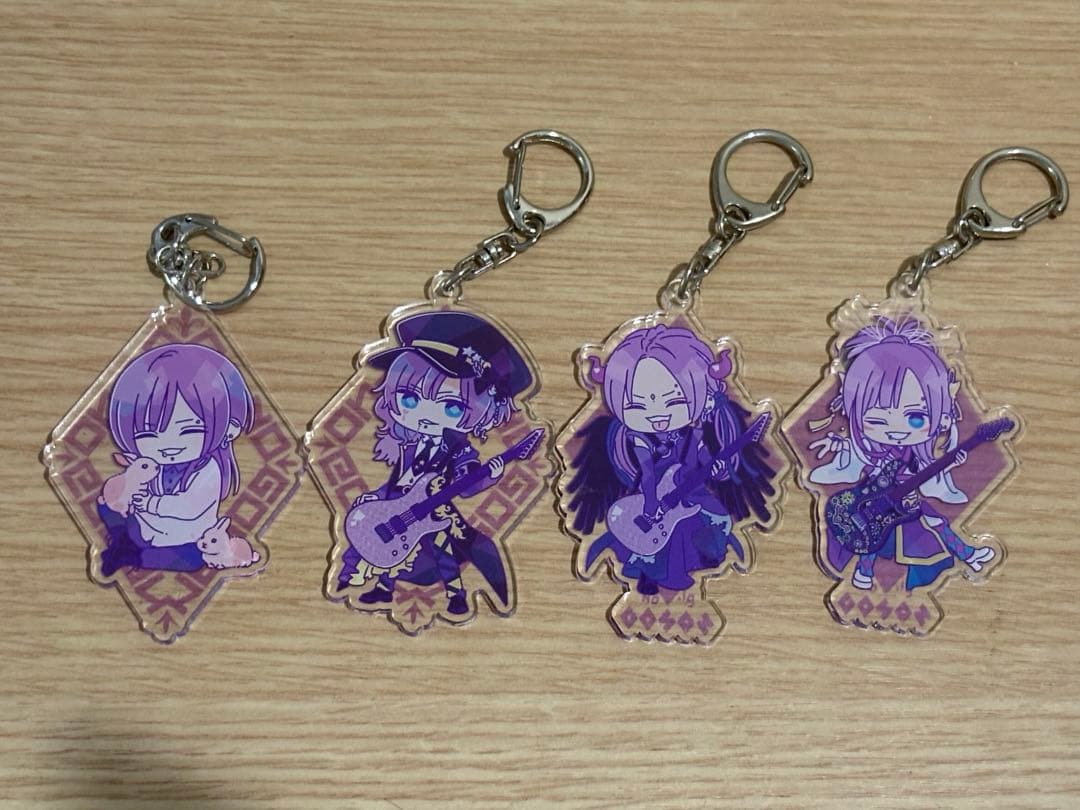 0.1gの誤算 河村友雪 アクリルキーホルダー 4点セット - メルカリ
