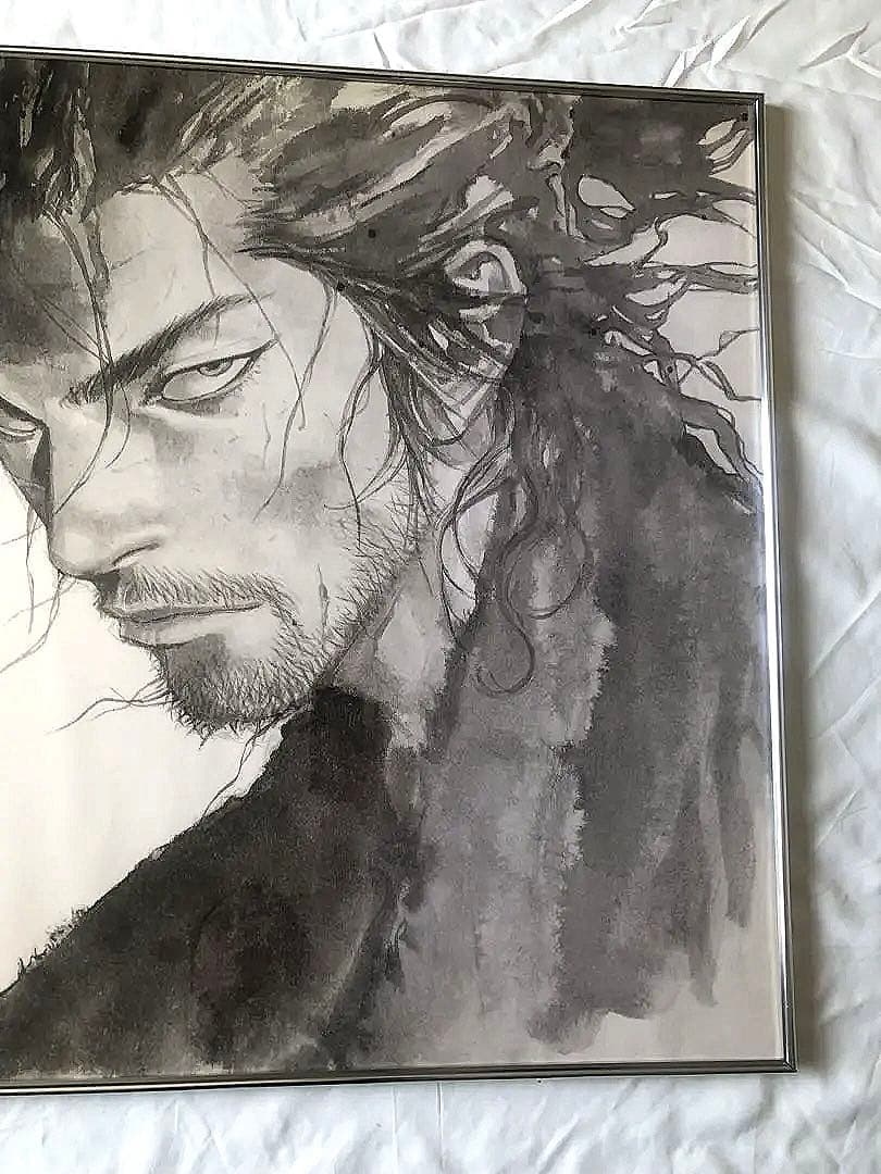 廃盤2008年製)バガボンドVagabond•井上雄彦作者＊額付105x75