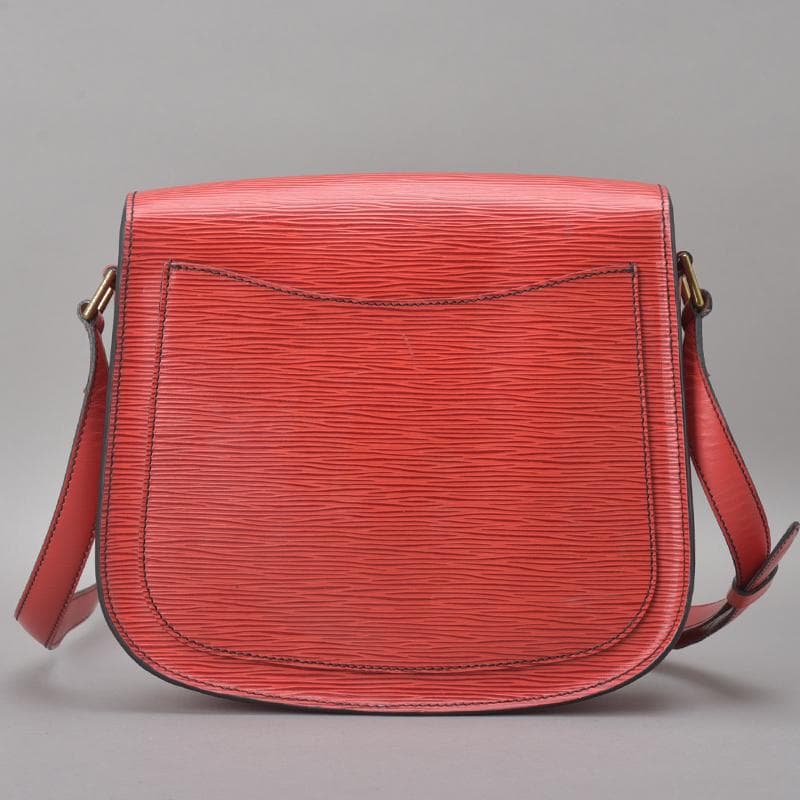 美品◇ルイヴィトン サンクルー ショルダーバッグ M52197 エピ レザー 赤