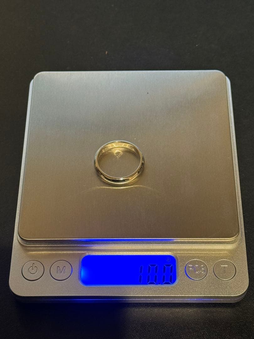 カルティエ　ウェディングバンドリング　PT950 63 (22号)