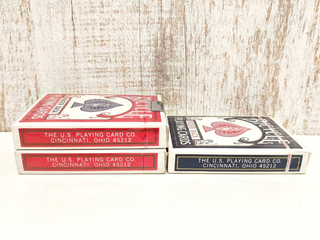 バイスクル レーサーバック ライダーバック トランプ まとめ売り オハイオ