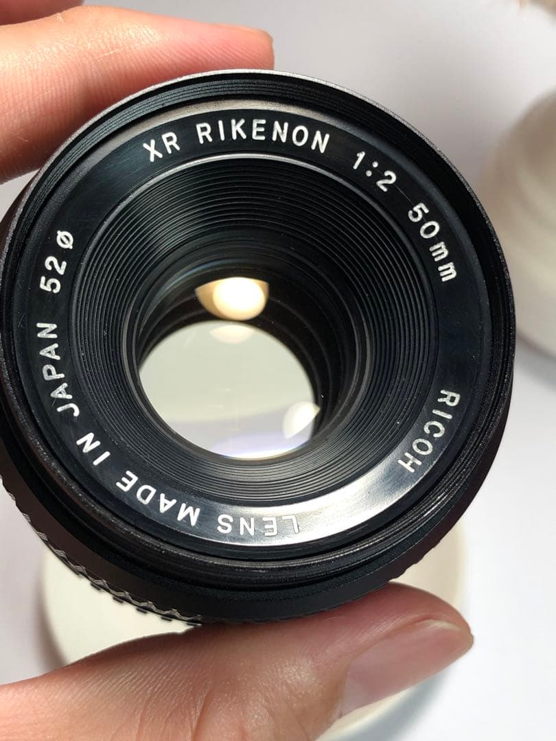 レンズ(単焦点) XR RIKENON 50mm f2 RICOH 0.45cm