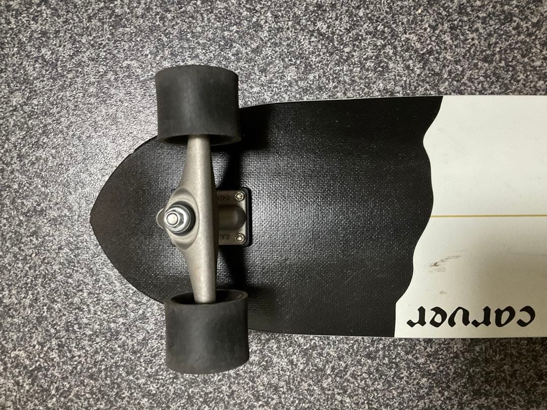 スケートボード CRVER 32.5 Black Tip Surfskate complete