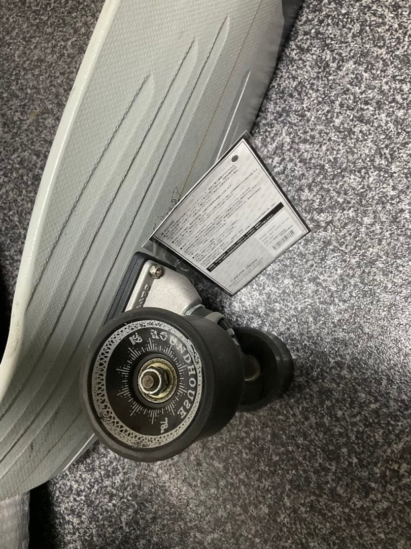 スケートボード CRVER 32.5 Black Tip Surfskate complete