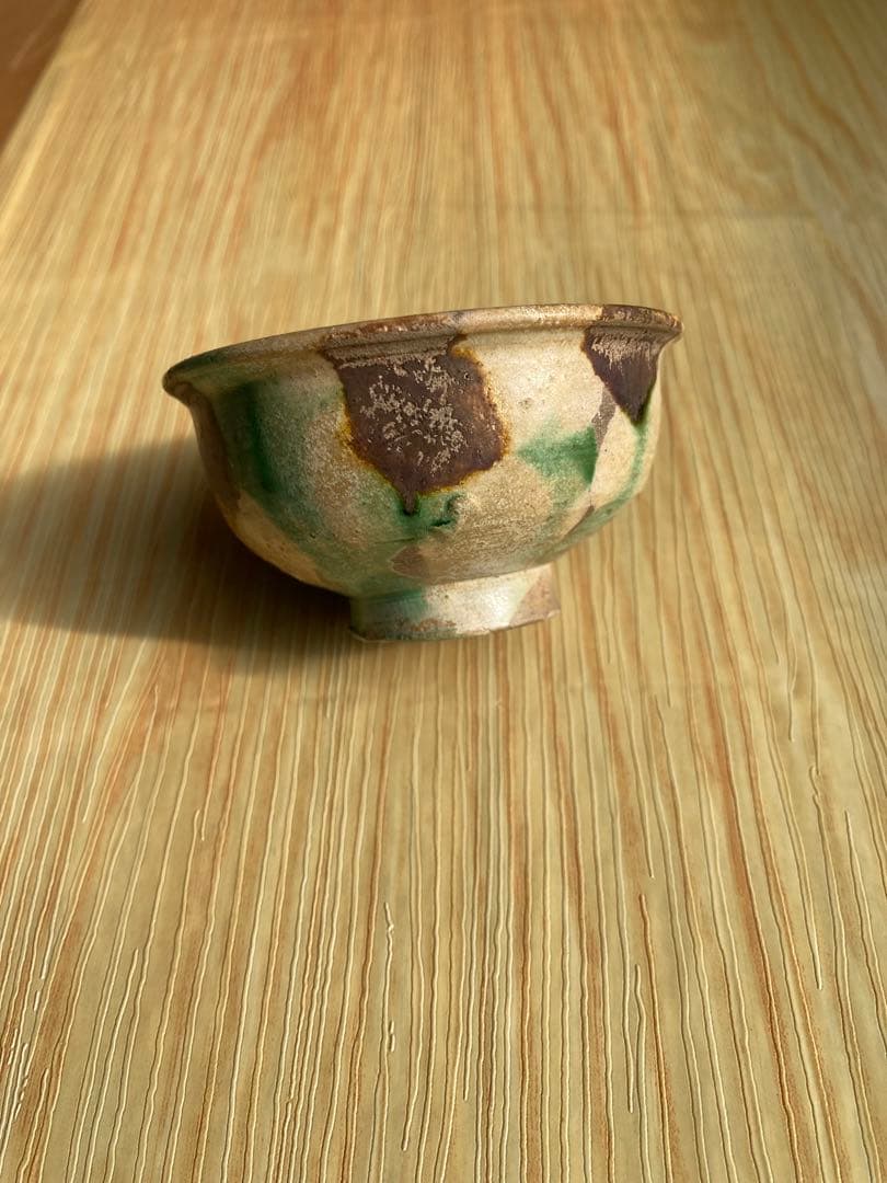 骨董】 唐三彩盃