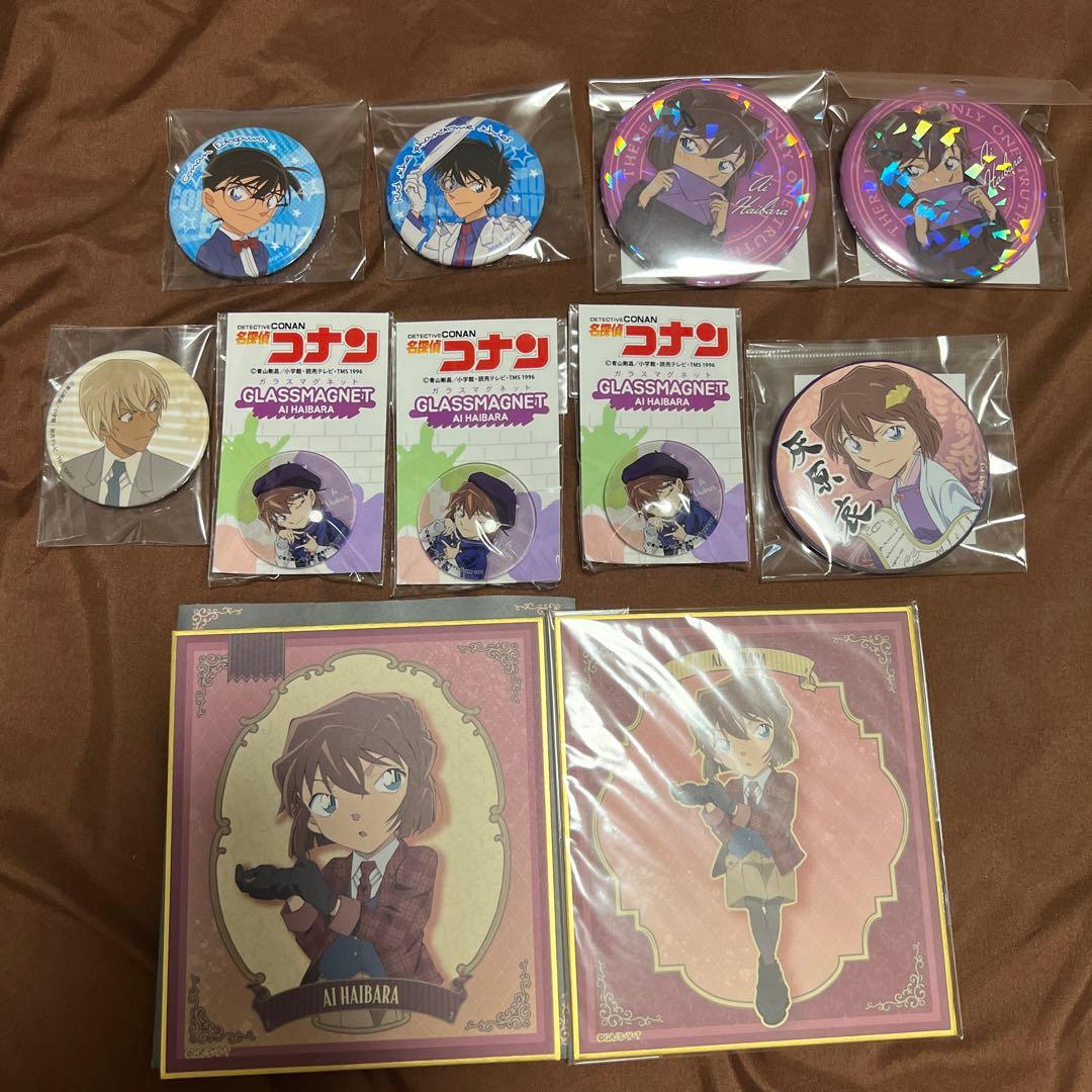 名探偵コナン 安室透 灰原哀 怪盗キッド 缶バッジ 名探偵コナン ダンス