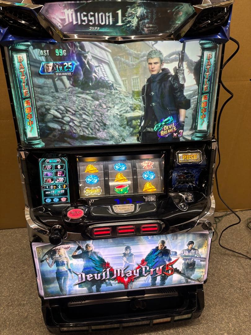 6号機 デビルメイクライ5 実機 家庭用フルセット！ パチスロ実機
