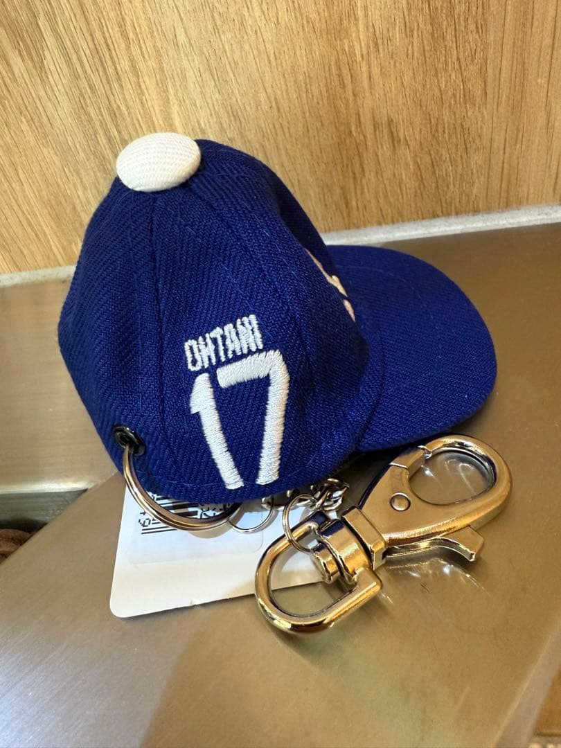 ドジャース 大谷翔平 17番 キャップキーホルダー ニューエラ 希少価値