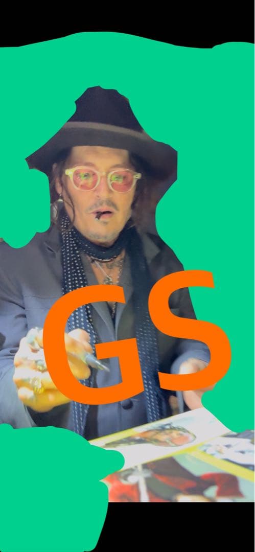 東京コミコン ジョニーデップ 直筆サイン入り写真 ② パイレーツオブカリビアン