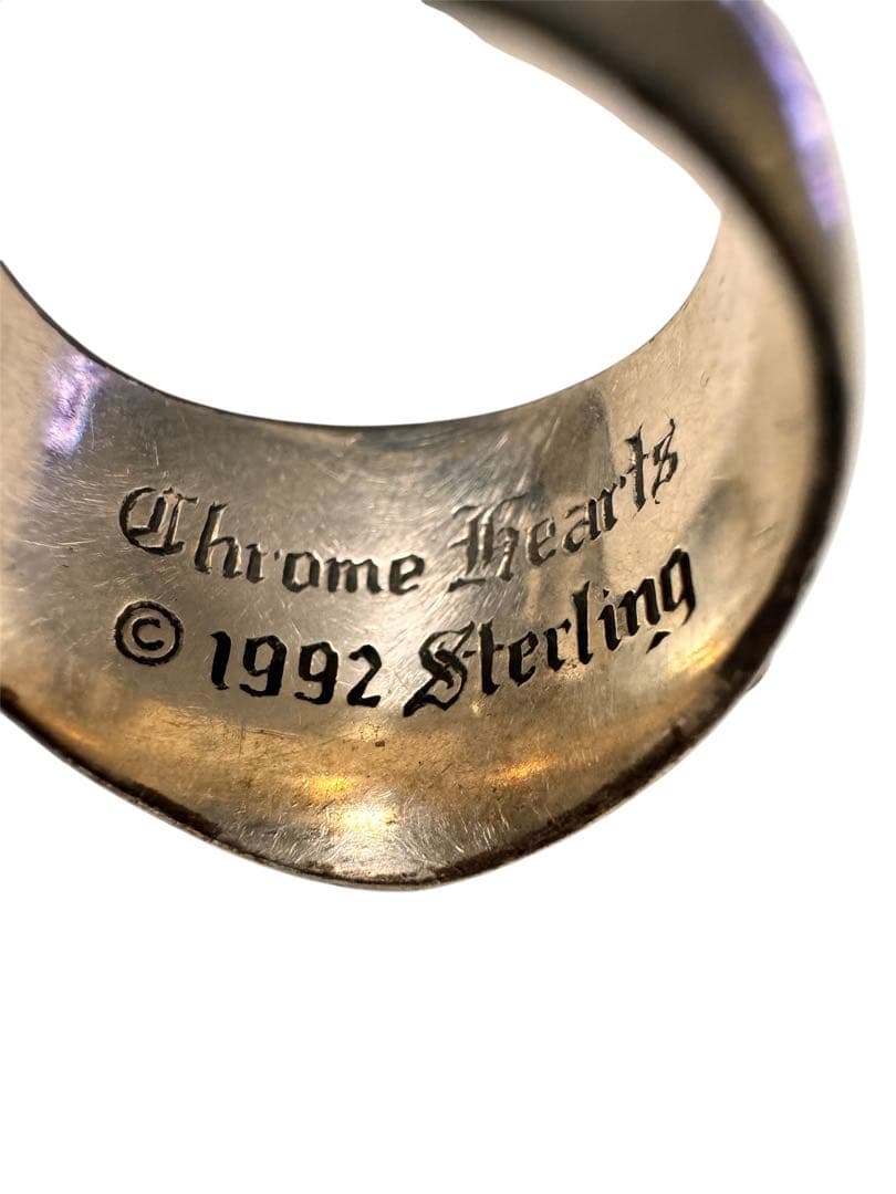 Chrome Hearts キーパーリング 25号　指輪　クロス