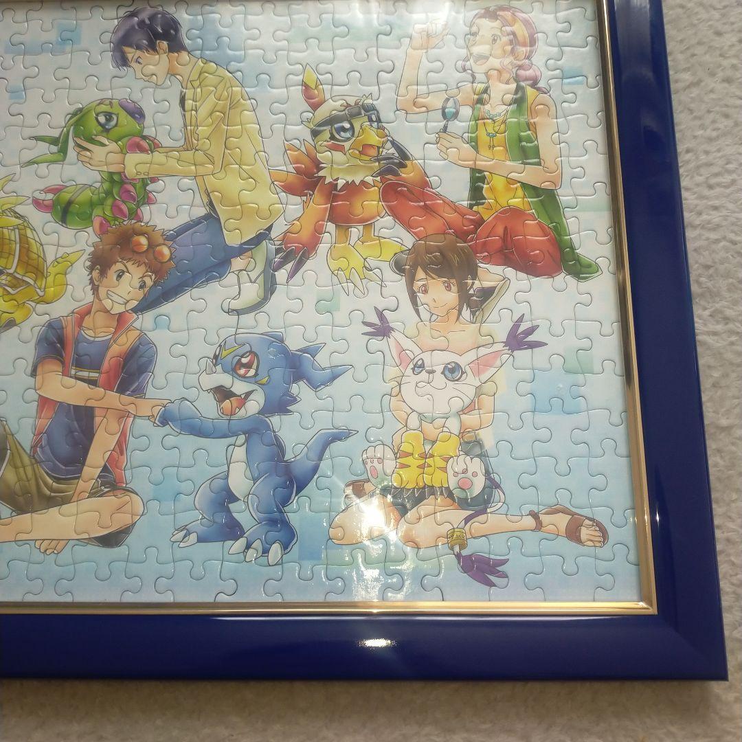 デジモンアドベンチャー02 ジグソーパズル 完成品 フレーム付 - メルカリ