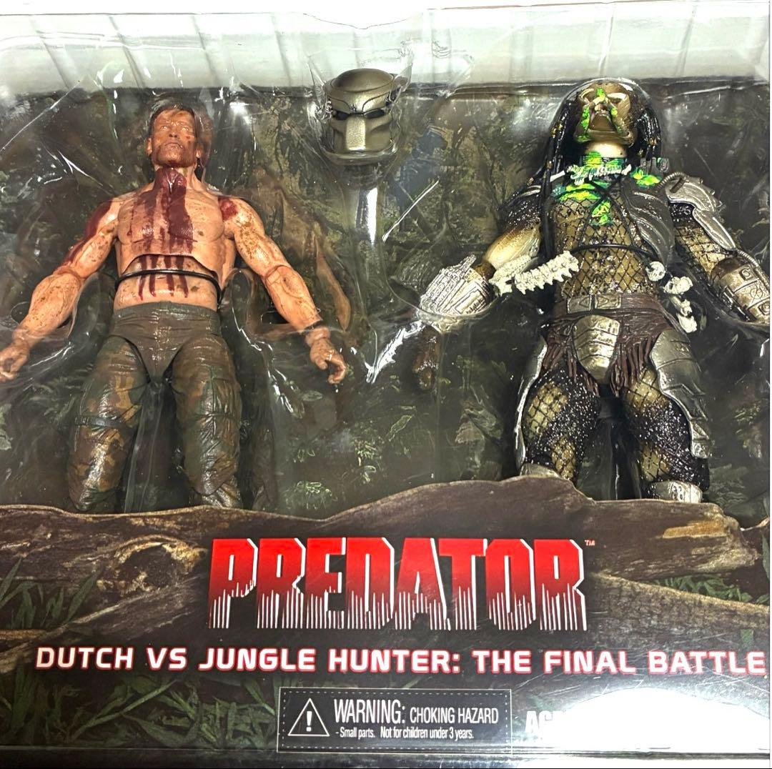 NECA プレデター フィギュア　ジャングルハンター　ダッチ　未開封　豆魚雷