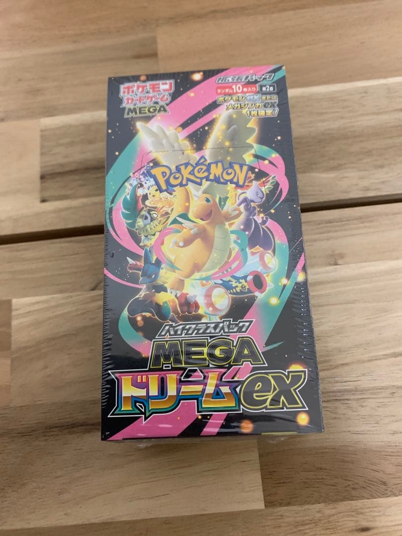 ポケモンカードゲーム MEGAドリームEX シュリンク付き 1BOX